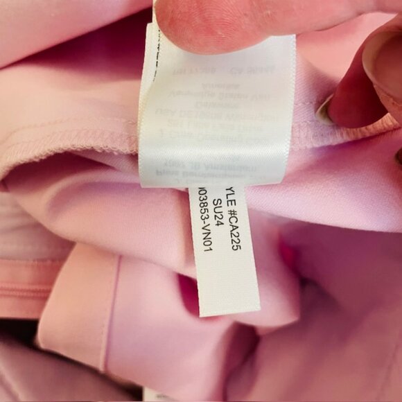 J. Crew Mini Skort Stretch Cotton Blend Pink New NWT 14 - Picture 7 of 8